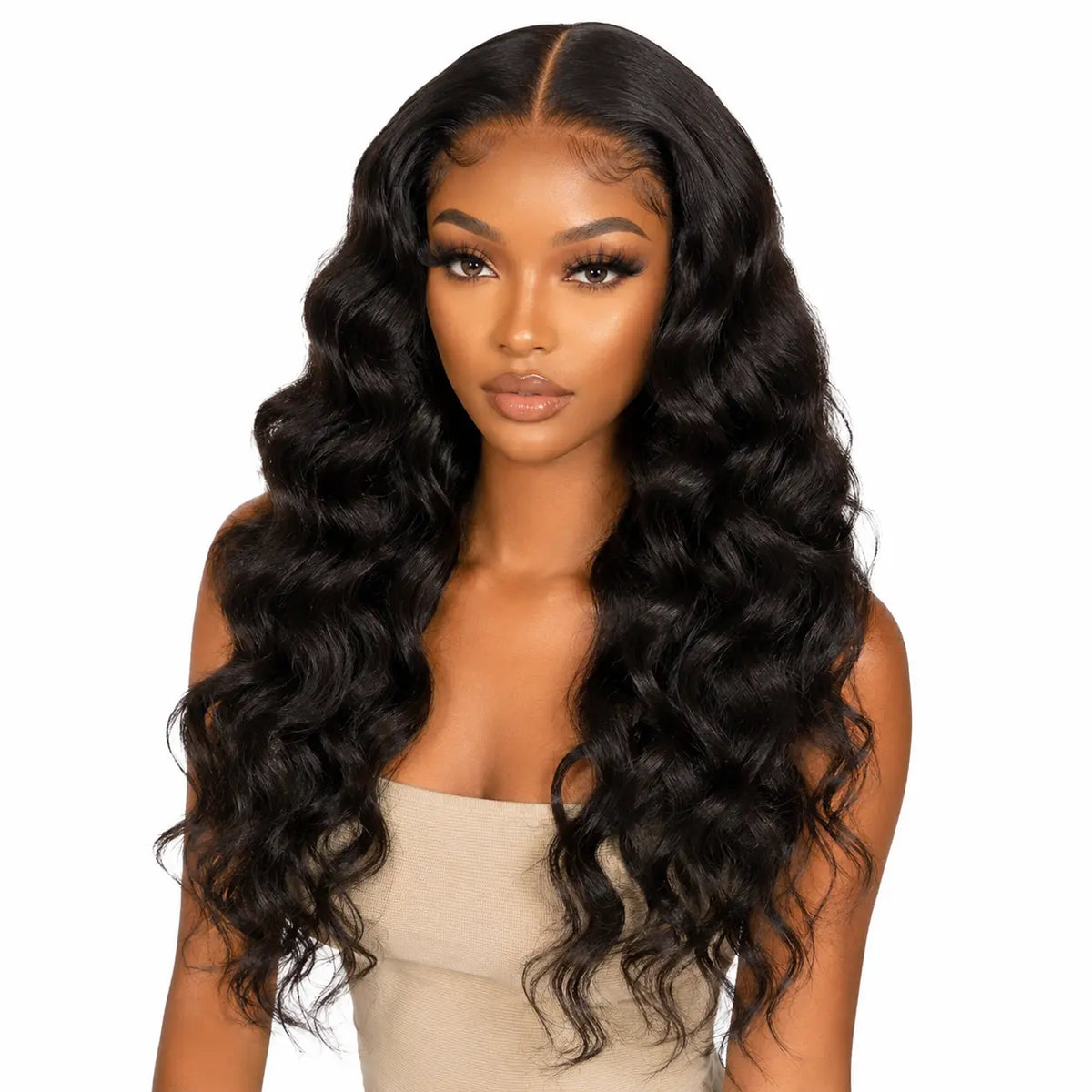 Caroline 28' - Perruque Wave Longue Cheveux Naturels NUBYQUEEN
